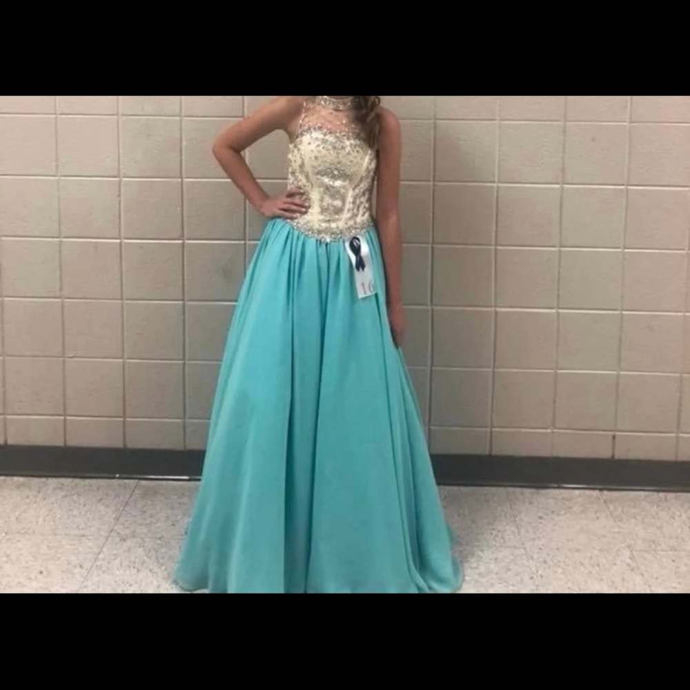 Girls pageant dress
